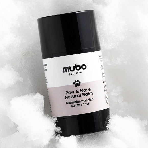 Mubo Paw & Nose Natural Balm Stick 25g – Nourishing Butter Formula, Convenient Application