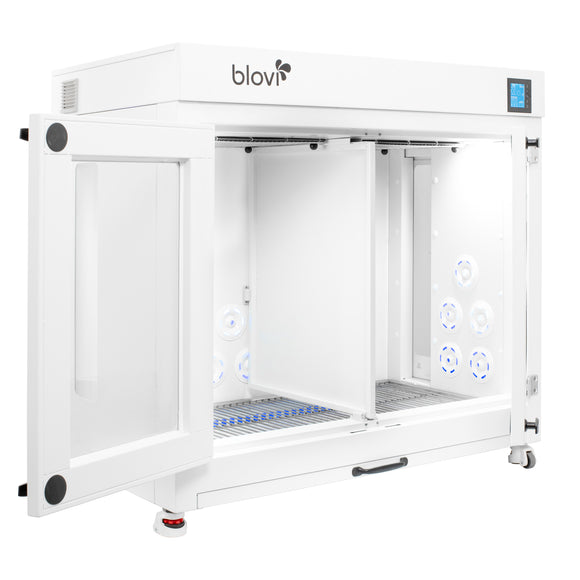 Blovi 3500W Cabin Pet Dryer – Large Divided Drying Chamber with Adjustable Airflow