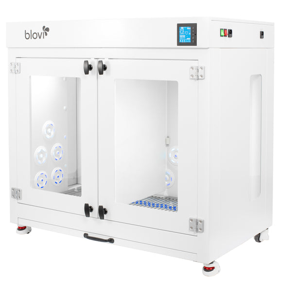 Blovi 3500W Cabin Pet Dryer – Large Divided Drying Chamber with Adjustable Airflow
