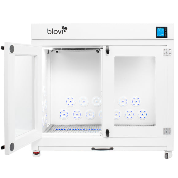 Blovi 3500W Cabin Pet Dryer – Large Divided Drying Chamber with Adjustable Airflow