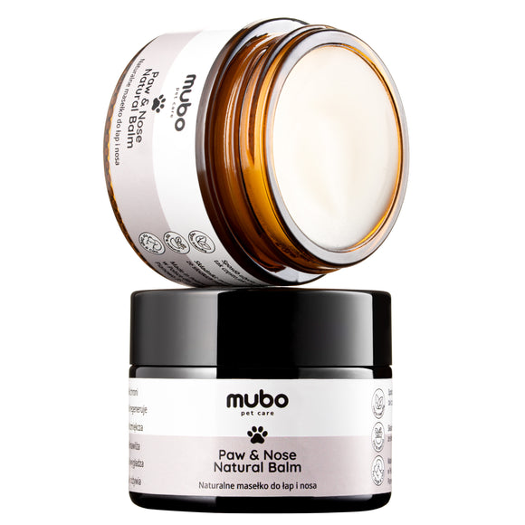 Mubo Paw & Nose Natural Balm 50g – Nourishing Butter Blend, Soothes and Protects Skin
