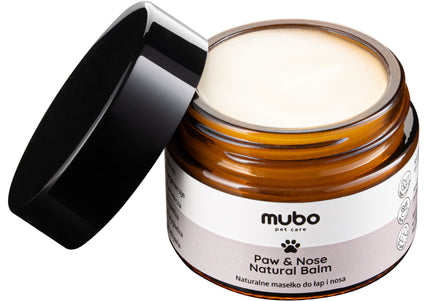 Mubo Paw & Nose Natural Balm 50g – Nourishing Butter Blend, Soothes and Protects Skin