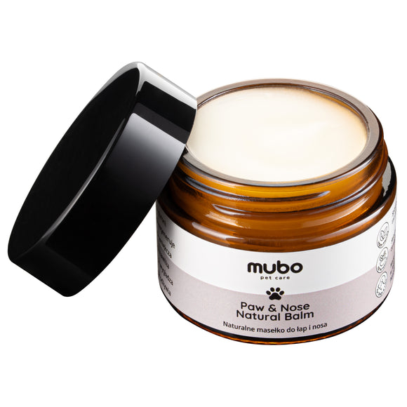 Mubo Paw & Nose Natural Balm 50g – Nourishing Butter Blend, Soothes and Protects Skin