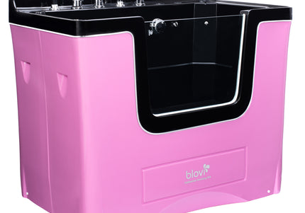 Blovi Professional Grooming SPA Bathtub – Ozone, Micro Bubble, Hydromassage, 120x73x95cm, White