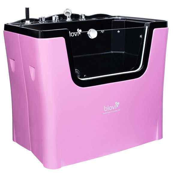 Blovi Professional Grooming SPA Bathtub – Ozone Micro Bubble Hydromassage, 110x68x95cm, White