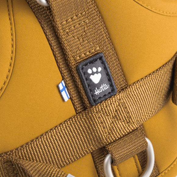 Hurtta Weekend Warrior Harness II ECO Desert – Adjustable Ergonomic Harness, 45–60cm, Durable Design