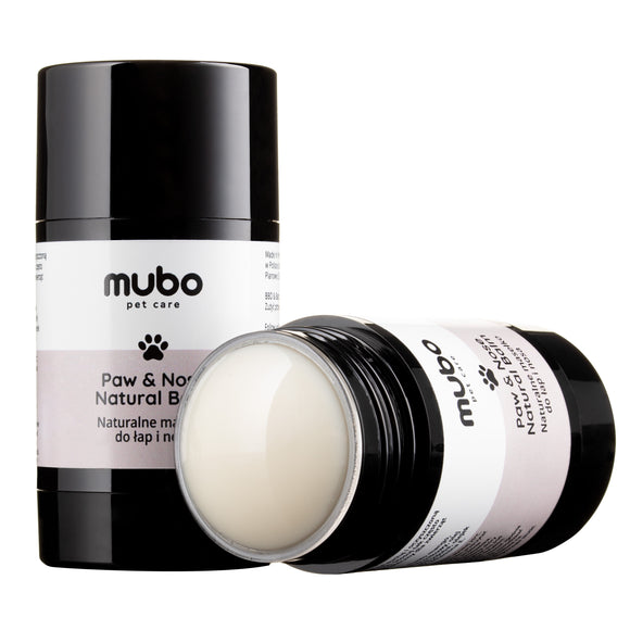 Mubo Paw & Nose Natural Balm Stick 25g – Nourishing Butter Formula, Convenient Application