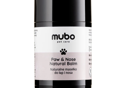 Mubo Paw & Nose Natural Balm Stick 25g – Nourishing Butter Formula, Convenient Application