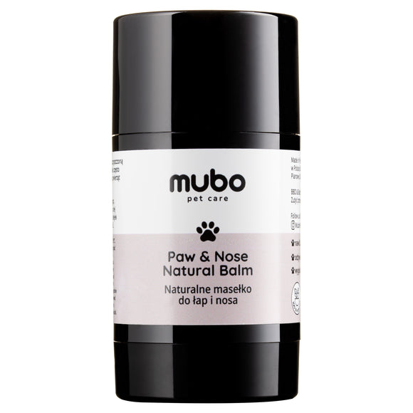 Mubo Paw & Nose Natural Balm Stick 25g – Nourishing Butter Formula, Convenient Application
