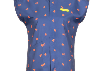 Artero Coral Poodle Grooming Smock Moscu – Navy Blue Sweatshirt, XS, Lightweight Comfort