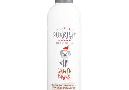Furrish Santa Paws Christmas Shampoo 300ml – Spicy Fruity Scent, Gentle Cleansing Formula