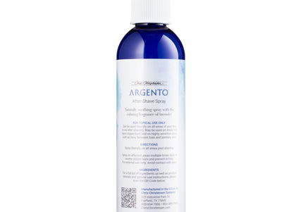 Chris Christensen Argento After Shave Spray 236ml – Soothing Colloidal Silver Formula, Calms Skin Post-Grooming