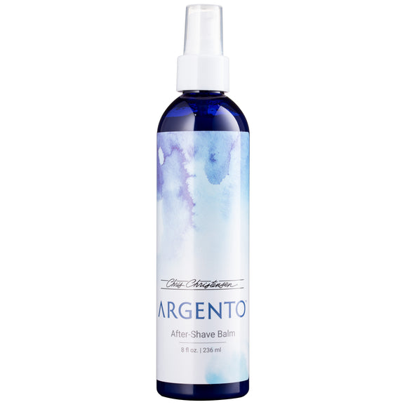 Chris Christensen Argento After Shave Balm 236ml – Soothing Formula with Colloidal Silver and Aloe Vera