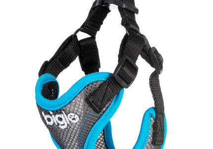 Biglo Air Flow Turquoise Harness – Lightweight Pressure-Free Design, XS Size