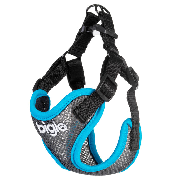 Biglo Air Flow Turquoise Harness – Lightweight Pressure-Free Design, XS Size