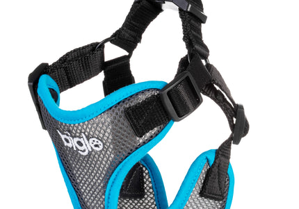 Biglo Air Flow Turquoise Harness – Lightweight Pressure-Free Design, XS Size