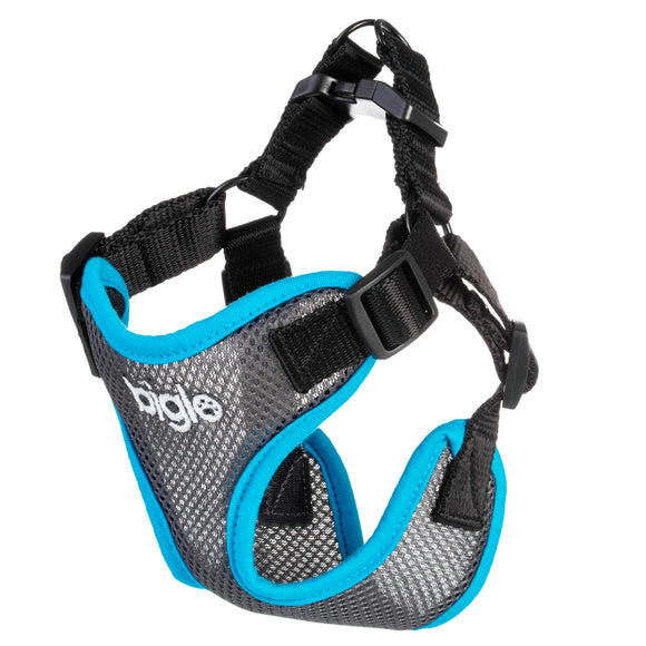 Biglo Air Flow Turquoise Harness – Lightweight Pressure-Free Design, XS Size