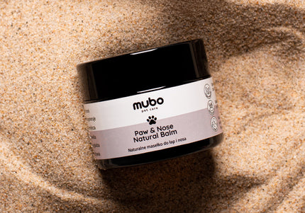 Mubo Paw & Nose Natural Balm 50g – Nourishing Butter Blend, Soothes and Protects Skin