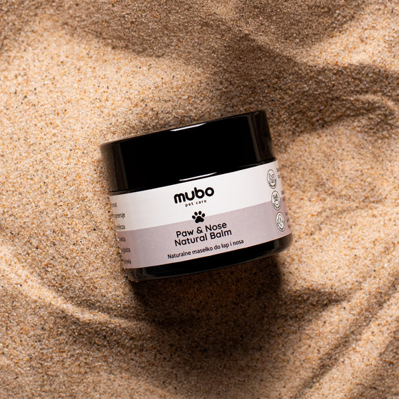 Mubo Paw & Nose Natural Balm 50g – Nourishing Butter Blend, Soothes and Protects Skin