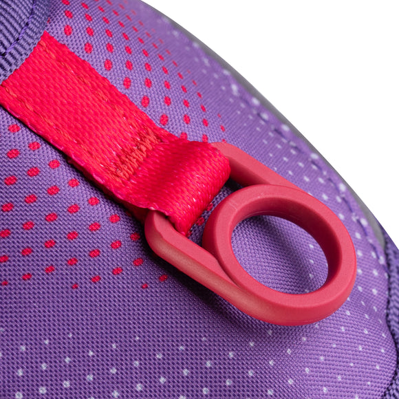 Julius-K9 Street Harness Dark Violet & Neon Raspberry – Large, Adjustable, Reflective Urban Design
