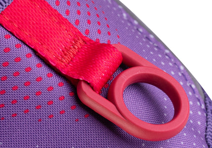 Julius-K9 Street Harness Dark Violet & Neon Raspberry – Large, Adjustable, Reflective Urban Design