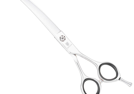 Jargem 3D Ultra Curved Slim Grooming Scissors 7.5in – Precision Blades, Lightweight Design