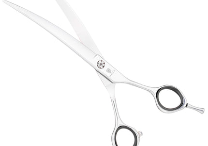 Jargem 3D Ultra Curved Slim Grooming Scissors 7.5in – Precision Blades, Lightweight Design