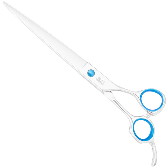 Jargem 3D Straight Scissors 7.5in – Innovative Ergonomic Grooming Shears with Precision Blades