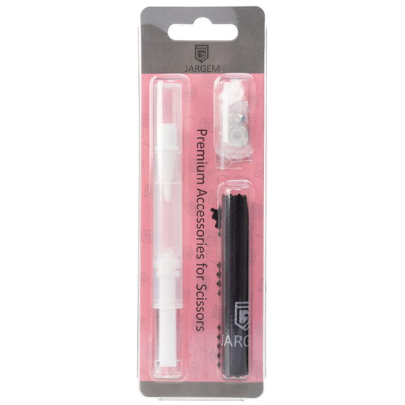 Jargem Premium Scissor Accessories Kit – Complete Service Set with Oil and Cleaning Cloth