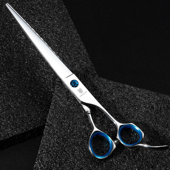Jargem 3D Straight Scissors 7.5in – Innovative Ergonomic Grooming Shears with Precision Blades