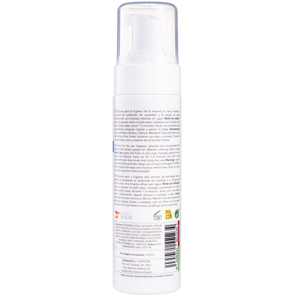 PSH Dry Shampoo Foam 200ml – Lightweight Cleansing Mousse, Residue-Free, Quick Freshening
