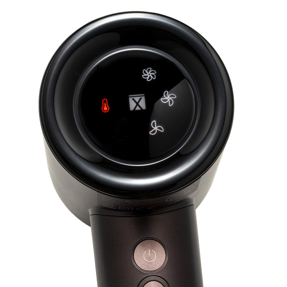 Groom-X Cyclon-X 1600W Hand Dryer – Hand-Held Grooming Dryer with LED Display, Powerful Airflow