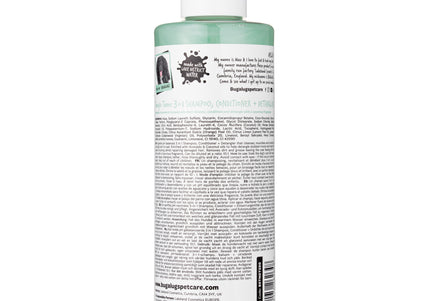 Bugalugs Tangle Tame 3in1 Shampoo – Conditioning and Detangling Formula, Avocado Coconut Scent, 250ml