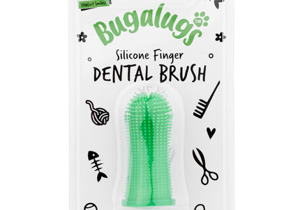 Bugalugs Finger Dental Brush – Silicone Toothbrush, Flexible Design, Easy Oral Care