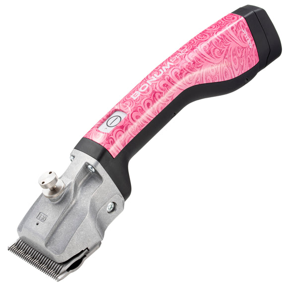 Aesculap Bonum Pro Design Edition Cordless Horse and Cattle Clipper, Pink, One Battery – Lightweight and Ergonomic