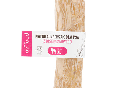 Lovi Coffee Tree Chew Stick – Large Size, Natural Ecological Wood, Durable Dog Toy