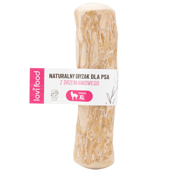 Lovi Coffee Tree Chew Stick – Large Size, Natural Ecological Wood, Durable Dog Toy