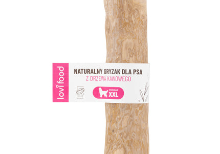 Lovi Coffee Tree Chew Stick – Large Size, Natural Ecological Wood, Durable Dog Toy