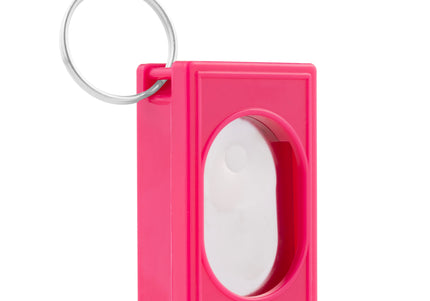 Flamingo Riva Training Clicker – Blue Ergonomic Clicker with Keychain Attachment