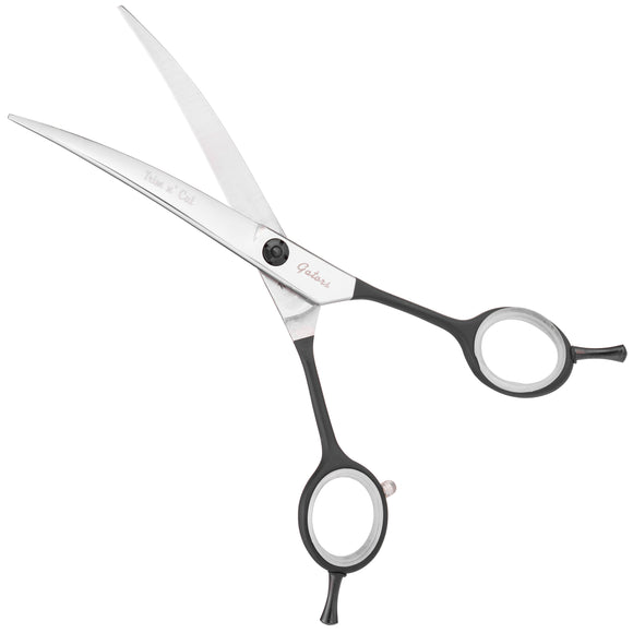 Geib Gator Trim 'n' Cut Curved Scissors 6.5" – Lightweight, Sharp Blades with Teflon Handle