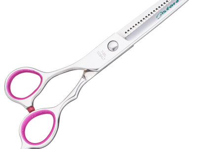 Geib Gator Lefty Thinning Shears 6.5" – Japanese Stainless Steel, 30 Teeth, Left-Handed Design