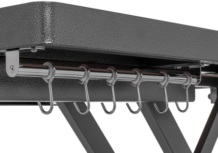 Blovi Callisto Pro Grooming Table – Electric Lift, Accessory Shelf, 125x65cm Anthracite Top