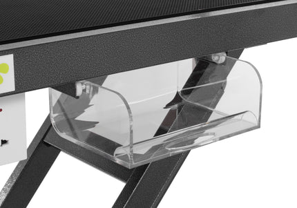 Blovi Callisto Pro Grooming Table – Electric Lift, Accessory Shelf, 125x65cm Anthracite Top