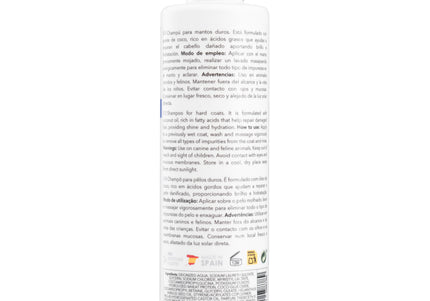PSH Daily Beauty Hard Coconut Shampoo 300ml – Regenerating Formula with Coconut Oil for Coarse Fur