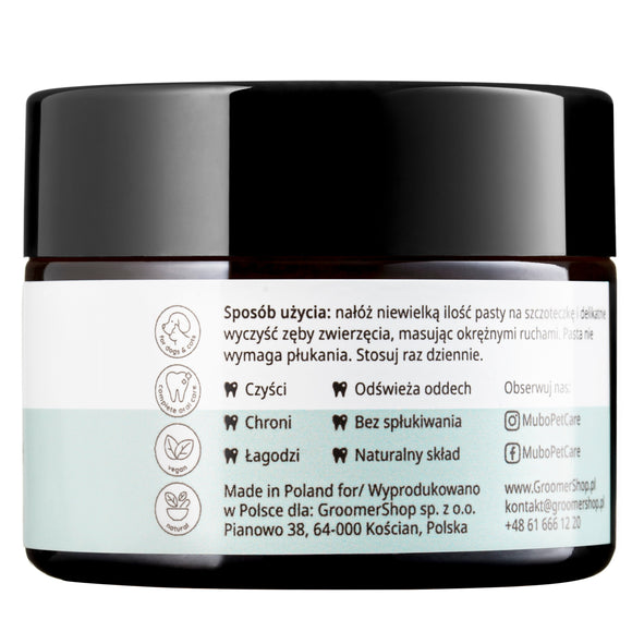 Mubo Natural Toothpaste 50g – Gentle Cleansing Formula with Fresh Scent, Safe Ingredients