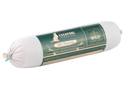 Escapure Wild Wurst Wet Dog Food – Deer Meat Bar, Grain-Free, 400g Can