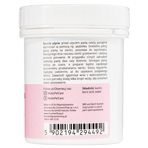 Mubo Perfect Eyes Tear Stain Remover Paste – Gentle Formula for Stains and Discoloration, 100ml