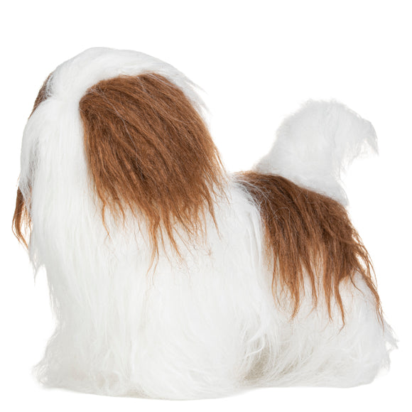 Mr. Jiang Shih Tzu Full Body Replacement Hair – Brown & White, Realistic Mannequin Coat