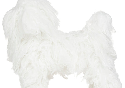 Mr. Jiang Teacup Teddy Full Body Hair – White Replacement Coat for Small Grooming Mannequin