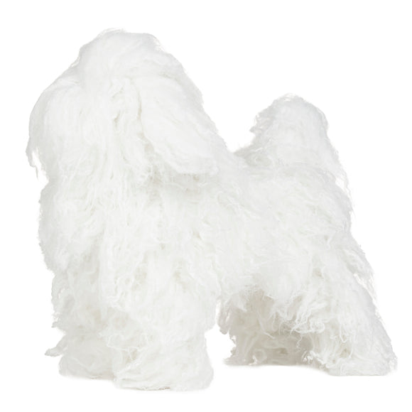 Mr. Jiang Teacup Teddy Full Body Hair – White Replacement Coat for Small Grooming Mannequin